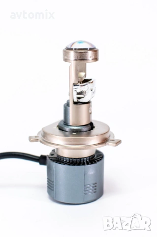 LED Крушки H4 с лупи,12-24v canbus, снимка 3 - Аксесоари и консумативи - 54354332