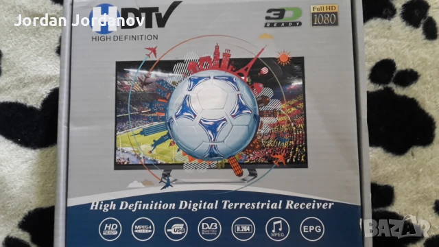 цифров декодер DVB-T2>C за ефирна и кабелна телевизия 