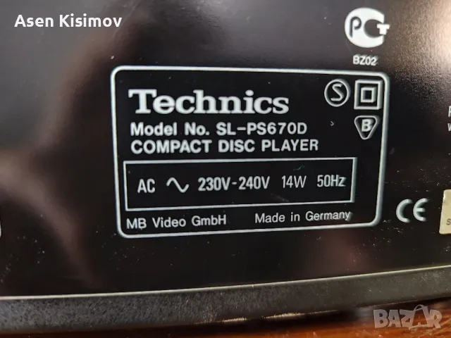 technics sl-ps670D, снимка 9 - Ресийвъри, усилватели, смесителни пултове - 50245693