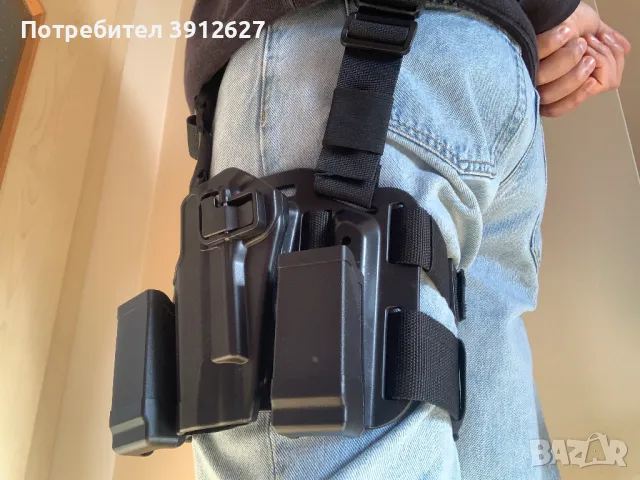 кобур за пистолет и пълнители, снимка 3 - Оборудване и аксесоари за оръжия - 48850804