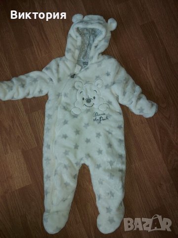 Страхотно мекичко космонавтче с мечо пух, снимка 2 - Бебешки гащеризони - 39834705