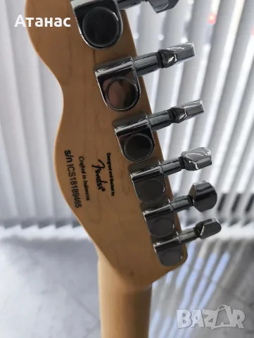 Fender Squier Телекастер електрическа китара, снимка 5 - Китари - 56329372
