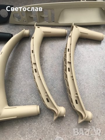Комплект вътрешни черни или бежови дръжки за БМВ BMW Е70 Е71 Х5 Х6, снимка 4 - Аксесоари и консумативи - 31201845