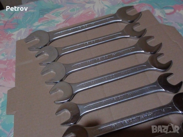 HEYCO No.350 - MADE IN GERMANY - ORIGINAL HEYCO - ЧИСТО НОВ PROFI Комплект 13 броя 6-32mmГаечен Ключ, снимка 4 - Ключове - 52241653