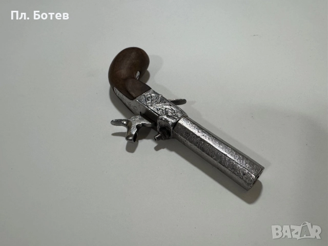 Стар капсулен пистолет, револвер, снимка 7 - Антикварни и старинни предмети - 52816368