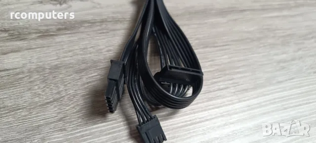 Кабел 5 Pin - 1 Yestone + 2 SATA Hard Drive HDD Power, снимка 2 - Кабели и адаптери - 48165860