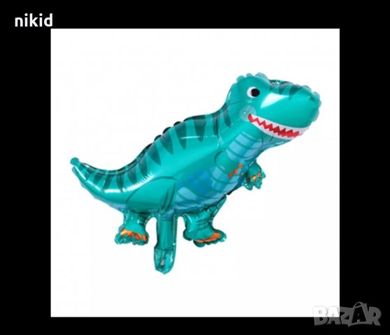 Различни динозаври динозавър малък фолио фолиев балон хелий въздух парти, снимка 7 - Други - 26289223
