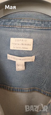 Дамска дънкова риза Esprit, снимка 5 - Ризи - 56348049