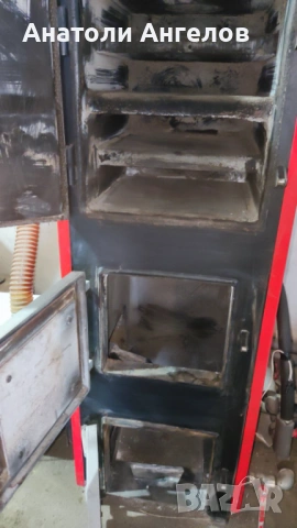 Пилетен котел с горелка Грейко, снимка 2 - Отоплителни печки - 53270364
