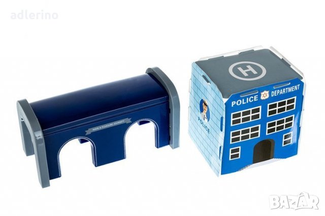 Състезателна писта, Полиция, 92 елемента, снимка 2 - Коли, камиони, мотори, писти - 34389593