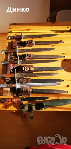 Пет швейцарски и един американски щика по 220лева., снимка 4 - Антикварни и старинни предмети - 48348251