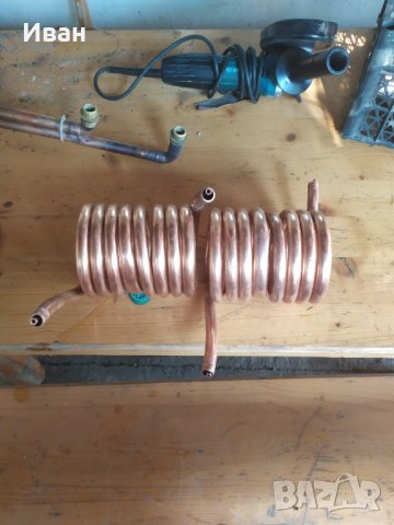   Медна серпентина, снимка 8 - Отоплителни печки - 21163468
