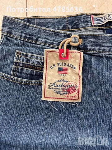 Нови дънки U.S. Polo Assn с етикет - 36х32, снимка 4 - Дънки - 54179411