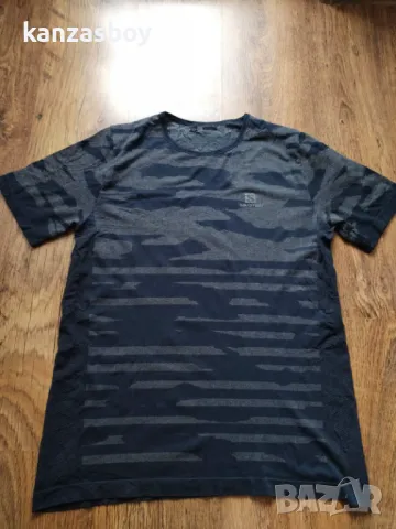 Salomon - безшевна мъжка тениска М, снимка 6 - Тениски - 49844312