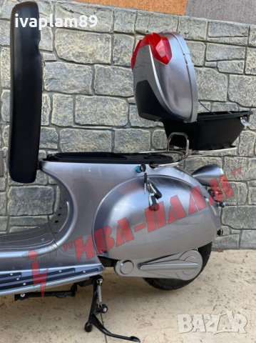 Електрически скутер Elektro Futura дизайн Vespa 4000W 20Ah/7 4000W 20Ah/72V+документи за регистрация, снимка 16 - Мотоциклети и мототехника - 34447368