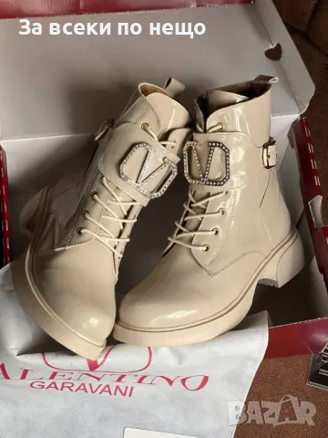 Дамски боти Valentino - Налични различни цветове Код D1166, снимка 4 - Дамски боти - 47698090