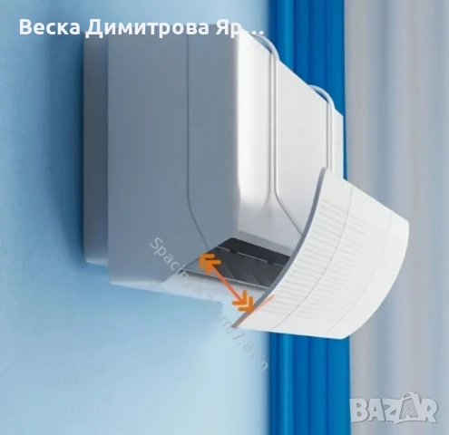 Регулируем дефлектор за климатик с елегантен дизайн, снимка 4 - Климатици - 50661939
