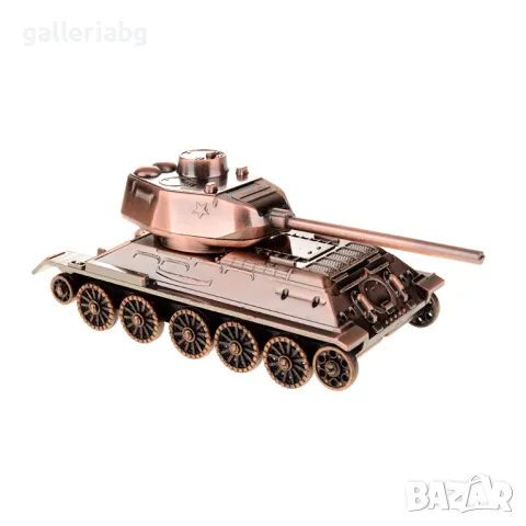  Метален танк сувенир T34, снимка 2 - Други - 48949125