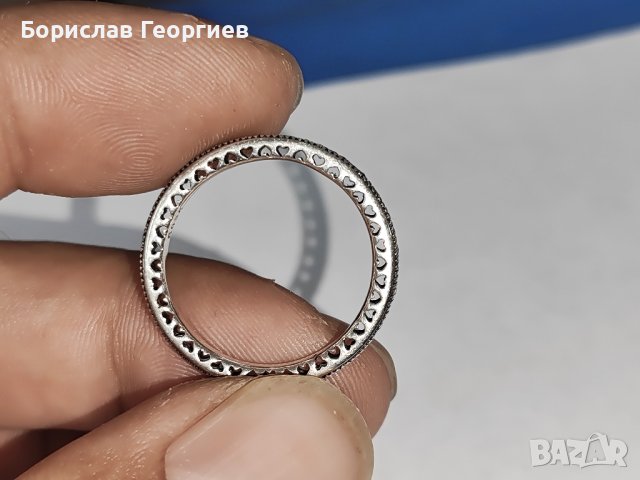 Сребърен пръстен 925, снимка 2 - Пръстени - 42030663