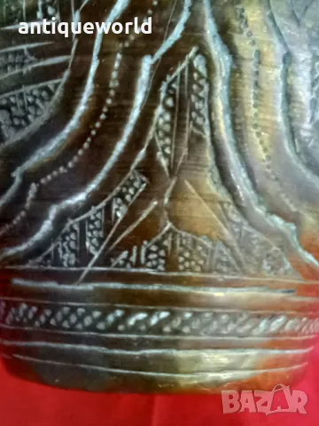 19 Век Старинен ПЕРСИЙСКИ Съд Уникат!, снимка 3 - Антикварни и старинни предмети - 47543688