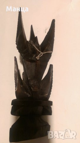 Африканска статуетка, снимка 5 - Статуетки - 31289806