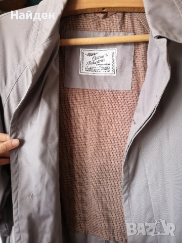 Ретро мъжки шлифер XL, XXL от едно време, снимка 5 - Палта - 44243660