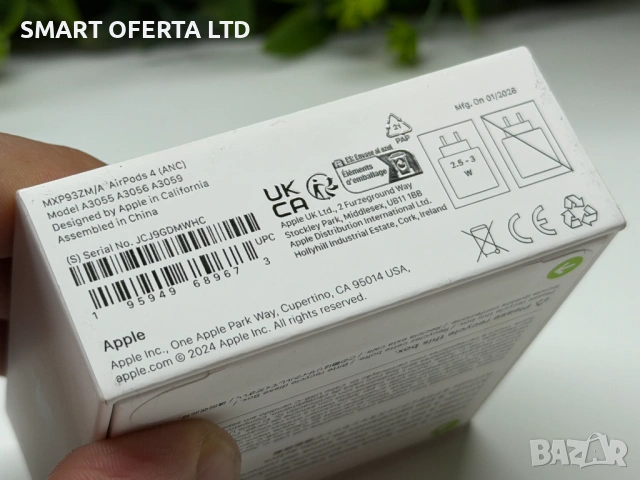 ! НоВо ! Apple AirPods 4 ANC , снимка 4 - Bluetooth слушалки - 54295094