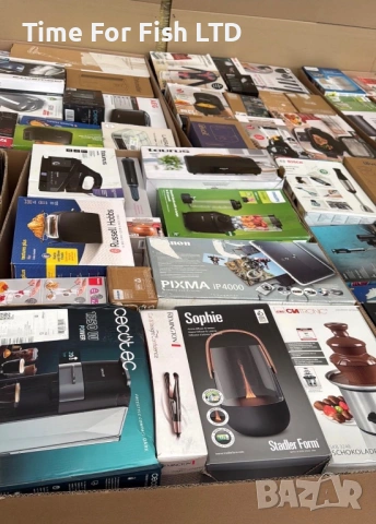 Палети от Амазон с премиум хоум електроуреди