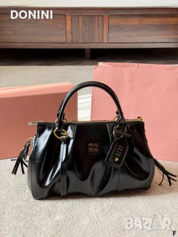 Miu Miu Ivy Дамска чанта, кожа