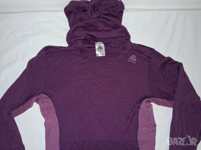 Aclima Warmwool Hood Sweater (S) и (М) дамски термо блузи с качулка мерино 100% Merino Wool , снимка 11 - Спортни екипи - 48175722