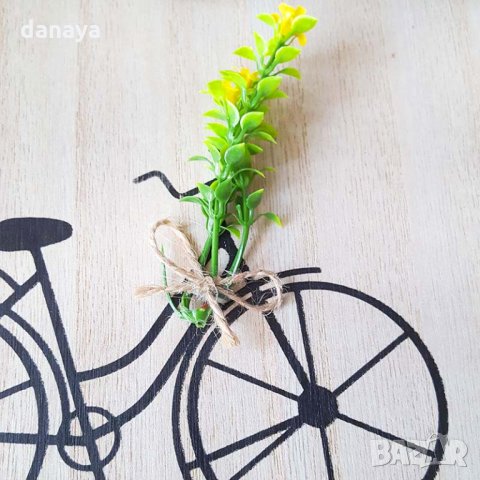 1659 Декоративна закачалка за ключове с декорация велосипед, снимка 3 - Декорация за дома - 30076351