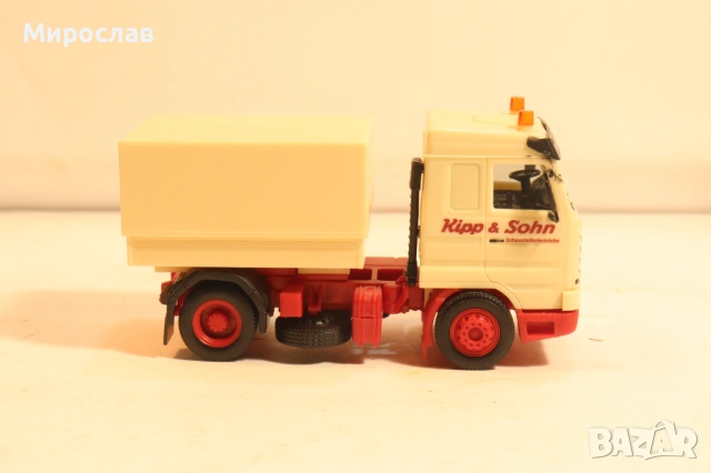 HERPA H0 1/87 SCANIA КАМИОН ВЛЕКАЧ КОЛИЧКА МОДЕЛ, снимка 6 - Колекции - 54113536