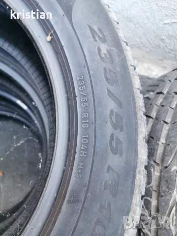 235 55 18 pirelli 4бр и 2бр hankook , снимка 2 - Гуми и джанти - 56360207