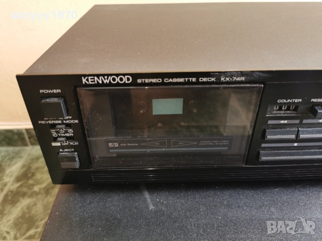 KENWOOD KX-74R DECK MADE IN JAPAN-ВНОС SWISS 2801262152, снимка 10 - Декове - 53262858