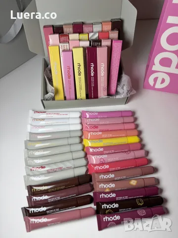 Rhode гланцове Peptide Lip Tint Treatment Lip Boost оригинални Lip Gloss балсам за устни 28 вида