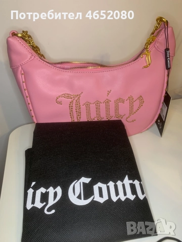 Juicy Couture Дамска Чанта Нова , снимка 4 - Чанти - 52426930