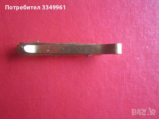 Невероятна  руска позлатена игла за вратовръзка  кехлибар , снимка 2 - Други - 37596966