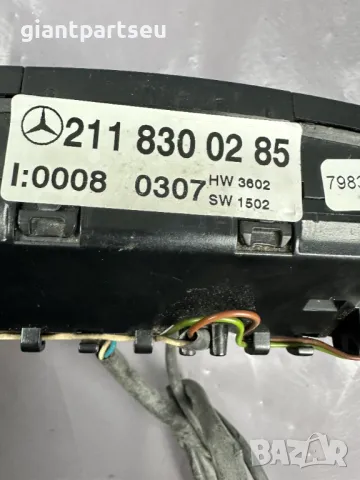 Климатроник Управление Заден за Мерцедес Mercedes-benz W211 2118300285, снимка 2 - Части - 49577645