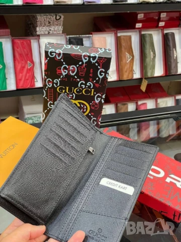портмонета в кутия louis vuitton gucci , снимка 3 - Портфейли, портмонета - 51320766