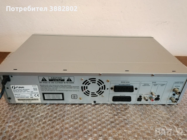 Продавам Funai DRV -A2635 combo VHS/DVD, снимка 5 - Плейъри, домашно кино, прожектори - 54066863