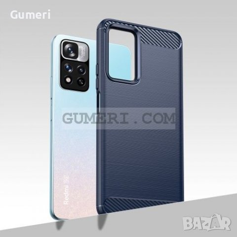 Xiaomi Redmi Note 11 Pro+ 5G  Удароустойчив Гръб  - Карбон, снимка 18 - Калъфи, кейсове - 36860742