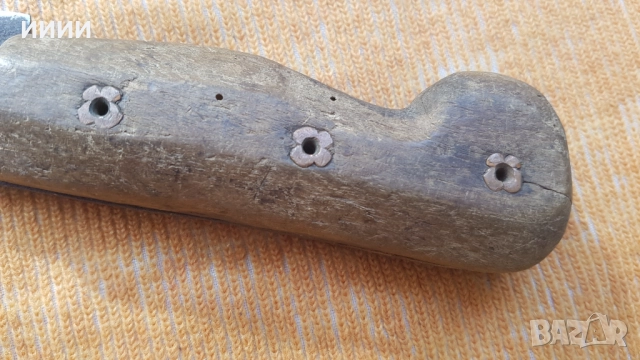 Овчарски нож с трион, снимка 4 - Антикварни и старинни предмети - 52156798