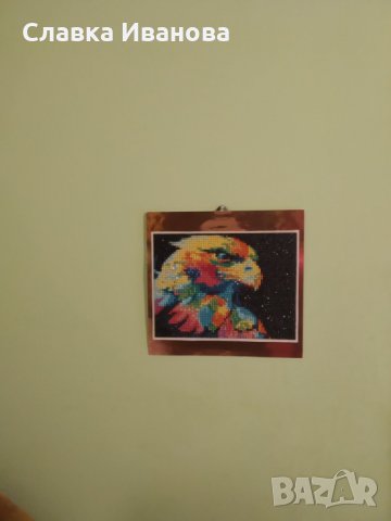 Диамантена мозайка - готова картина  , снимка 2 - Гоблени - 31842205