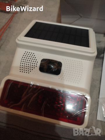 Алармена сирена, соларна външна аларма  съвместима с аларми Dadvu PG103, PG107, PG108 (PE523) НОВО, снимка 3 - Друга електроника - 44768240