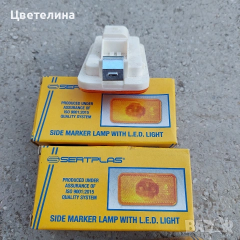 LED габарити за Волво/ Volvo 24 волта, снимка 4 - Части - 54305377