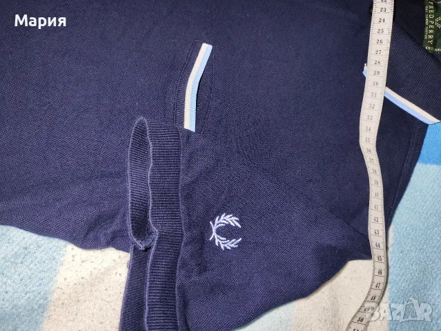 Тениска Fred Perry cropped, размер S, снимка 8 - Тениски - 55848335