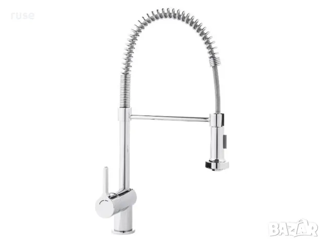 НОВ! Кухненски смесител с изтеглящ се душ XXL