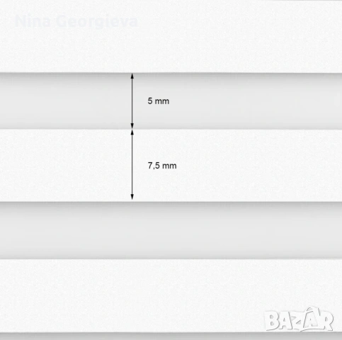 Щори ECD Ролетни, Текстилни, Двойни, Без пробиване, Включен монтажен материал, Бял, Сив, Бежов, снимка 3 - Щори - 53292765