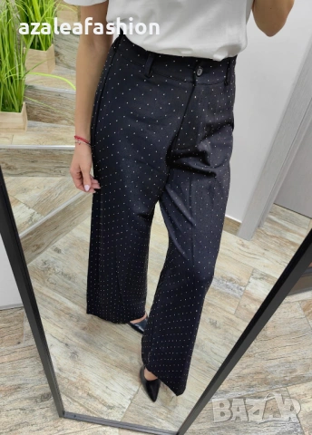 Дамски панталон с камъчета, снимка 3 - Панталони - 53220511
