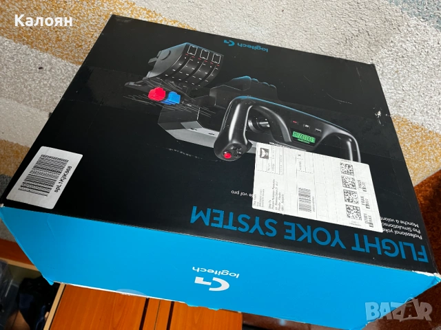 Система за полети Logitech G Saitek PRO, Лост и циферблат